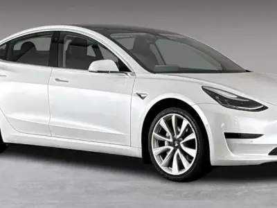 Usado Tesla Model 3 Standard Range 239 kW (325 HP) 2020 Branco Sedan
