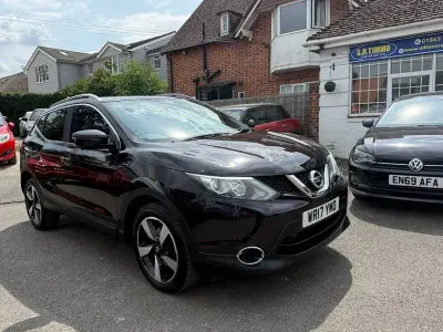 Used Nissan Qashqai N-Vision 2017 Black SUV