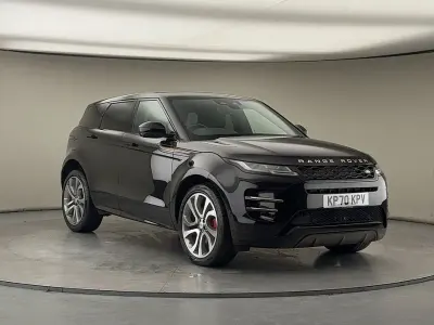 Used Land Rover Range Rover evoque Autobiography 204 HP (150 kW) 2021 Santorini black SUV