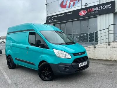 Used Ford Transit Custom Trend 130 HP (95 kW) 2018 Green Van