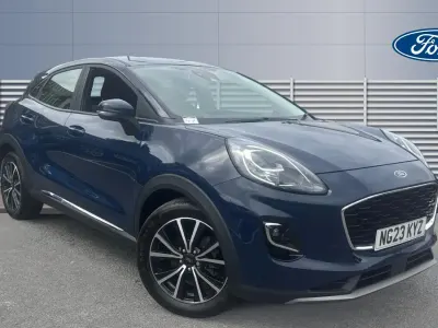 Used Ford Puma Titanium 125 HP (91 kW) 2023 Blue SUV