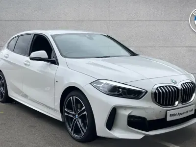 Used BMW 118 M Sport 136 HP (100 kW) 2022 White Hatchback