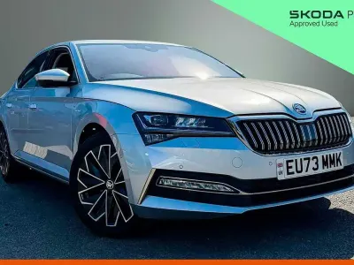 Used Skoda Superb LAURIN & KLEMENT 196 HP (144 kW) 2023 Silver Hatchback