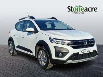 Used Dacia Sandero Comfort 91 HP (66 kW) 2021 White Hatchback