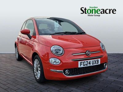 Used Fiat 500 70 HP (51 kW) 2024 Orange Hatchback
