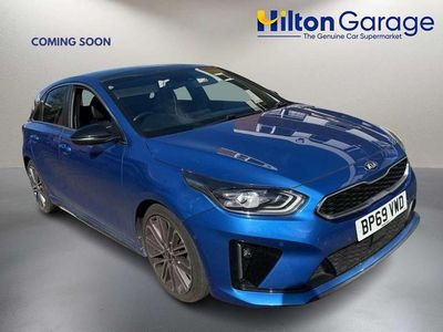 Used Kia Ceed GT-Line S 2019 Blue Hatchback