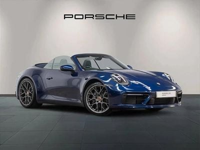 Used Porsche 911 379 HP (278 kW) 2020 Blue Cabriolet