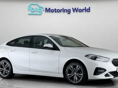 Used BMW 218 Sport Line 136 HP (100 kW) 2022 White Coupe