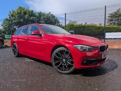 Used BMW 320 Comfort Edition 190 HP (139 kW) 2017 Red Estate
