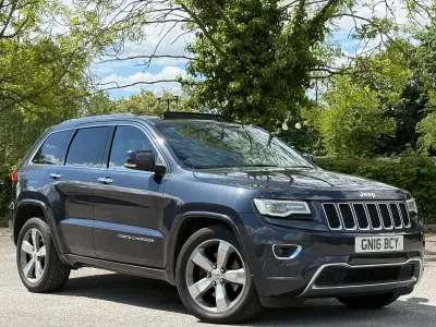 Used Jeep Grand Cherokee Overland 247 HP (181 kW) 2016 Grey SUV