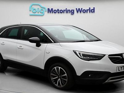 Used Vauxhall Crossland X Elite 131 HP (96 kW) 2020 White SUV