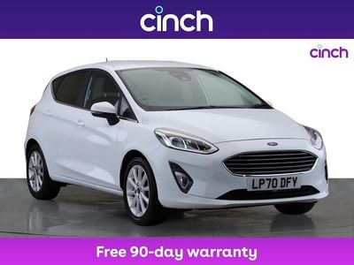 White Used 2021 Ford Fiesta Titanium Hatchback | £11,509 (Good price)