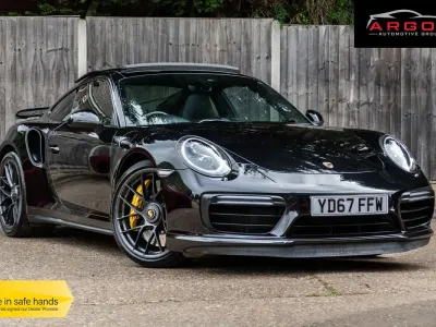 Used Porsche 911 Turbo S 580 HP (426 kW) 2017 Black Coupe
