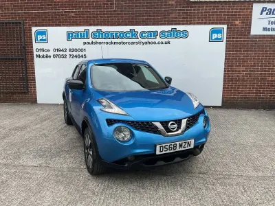 Used Nissan Juke Tekna 112 HP (82 kW) 2018 Blue SUV