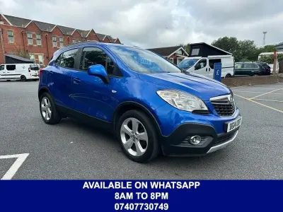 Used Vauxhall Mokka S 115 HP (84 kW) 2014 Blue SUV
