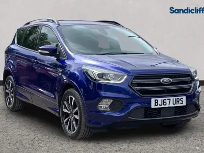 Used Ford Kuga ST-Line 150 HP (110 kW) 2019 Deep impact blue (premium colour) SUV