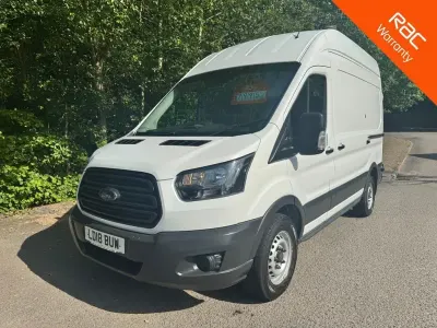 Used Ford Transit 130 HP (95 kW) 2018 White Van