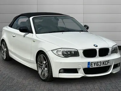 Used BMW 118 Cabriolet Sport Line 143 HP (105 kW) 2013 Alpine white Cabriolet