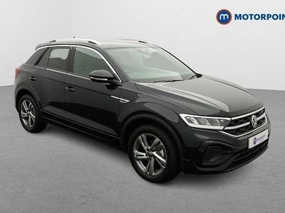 Black Used 2024 VW T-Roc R-line SUV | £25,999 (Fair price)