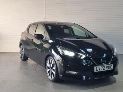 Begagnad Nissan Micra Tekna 92 HK (67 kW) 2022 Svart Halvkombi