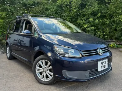 Used VW Touran 150 HP (110 kW) 2013 Blue MPV