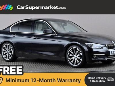 Used BMW 320 Luxury Line 190 HP (139 kW) 2017 Black Sedan