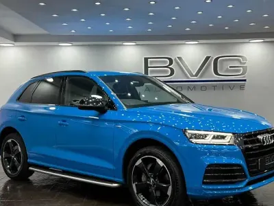 Used Audi Q5 Black Edition 190 HP (139 kW) 2019 Blue SUV