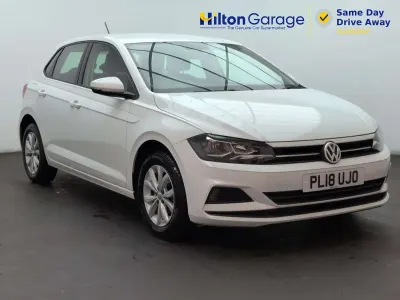 Used VW Polo SE 65 HP (47 kW) 2018 White Hatchback