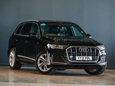 Used Audi Q7 S-Line 231 HP (169 kW) 2021 Black SUV
