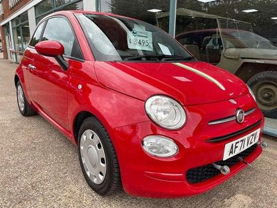 Red Used 2021 Fiat 500 Pop Hatchback | £8,495 (Good price)