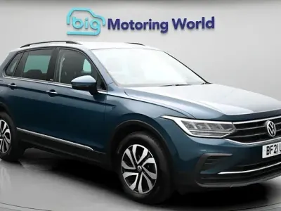 Używany VW Tiguan Active 131 KM (96 kW) 2021 Niebieski SUV