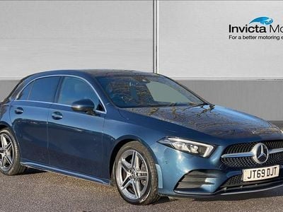 Blue Used 2019 Mercedes A250 AMG Line Premium Hatchback | £19,000 (Fair price)