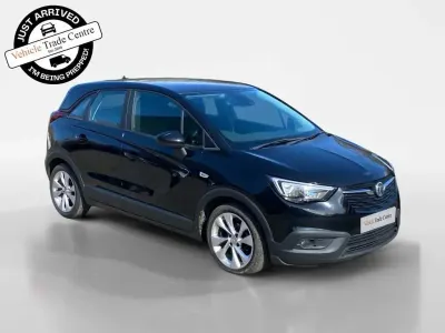 Used Vauxhall Crossland X 81 HP (59 kW) 2018 Black SUV