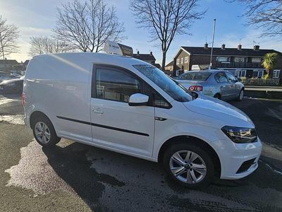 Used VW Caddy Trendline 102 HP (75 kW) 2019 Blue MPV