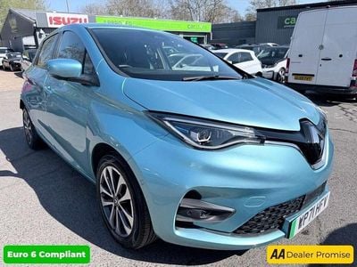Used Renault Zoe LE 100 kW (136 HP) 2021 Blue Hatchback