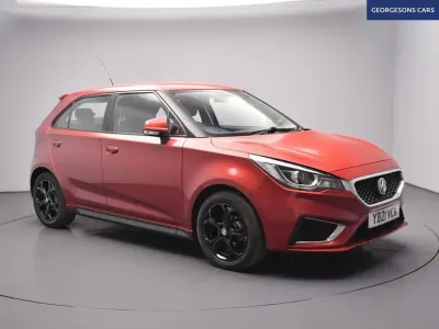 Used MG MG3 Exclusive 106 HP (77 kW) 2021 Red Hatchback