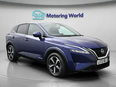 Used Nissan Qashqai N-Connecta 190 HP (139 kW) 2022 Blue SUV