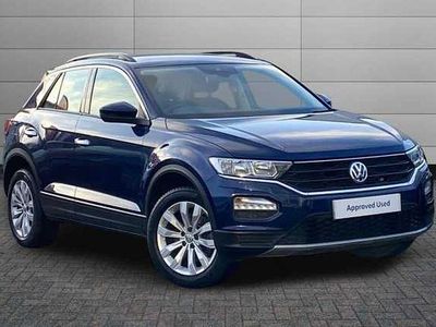 Atlantic blue Used 2018 VW T-Roc SE SUV | £12,350 (Fair price)