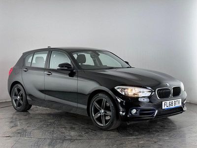Used BMW 118 Sport Line 136 HP (100 kW) 2018 Black Hatchback