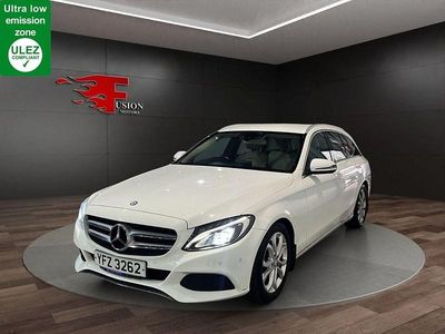 White Used 2015 Mercedes C200 Estate | £9,500 (Fair price)
