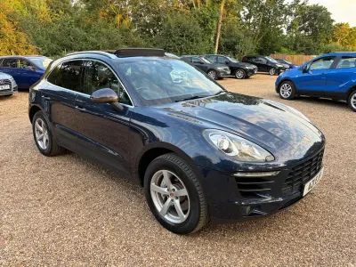 Used Porsche Macan S 2014 Blue SUV