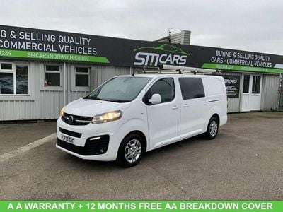 Used Vauxhall Vivaro Sportive 120 HP (88 kW) 2021 White MPV