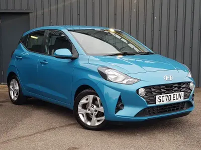 Used Hyundai i10 SE 67 HP (49 kW) 2021 Blue Hatchback