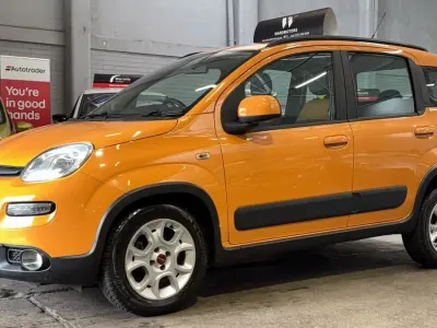 Used Fiat Panda Trekking 85 HP (62 kW) 2014 Orange Hatchback