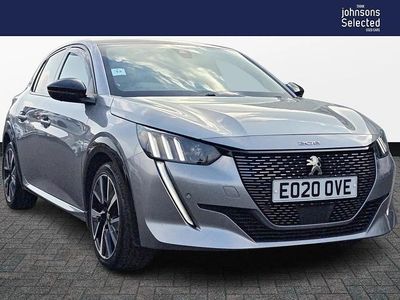 Used Peugeot 208 GT-line 101 HP (74 kW) 2020 Grey Hatchback