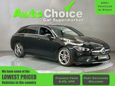 Used Mercedes CLA200 Shooting Brake AMG line 163 HP (119 kW) 2019 Black Estate