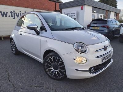 Used Fiat 500 Collezione 69 HP (50 kW) 2018 White Hatchback
