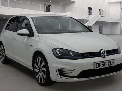Used VW Golf VII GTE 204 HP (150 kW) 2016 White Hatchback