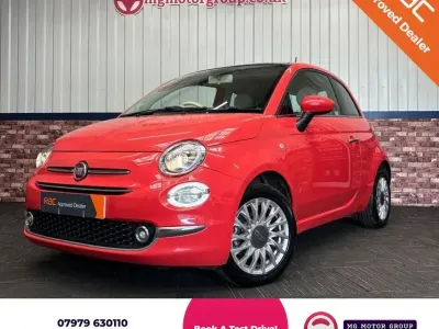 Used Fiat 500 Lounge 69 HP (50 kW) 2015 Pink Hatchback