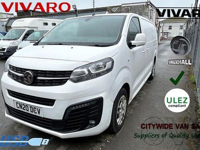Used Vauxhall Vivaro Sportive 100 HP (73 kW) 2020 White MPV
